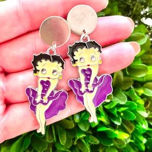 Betty Boop Dangle Earrings
